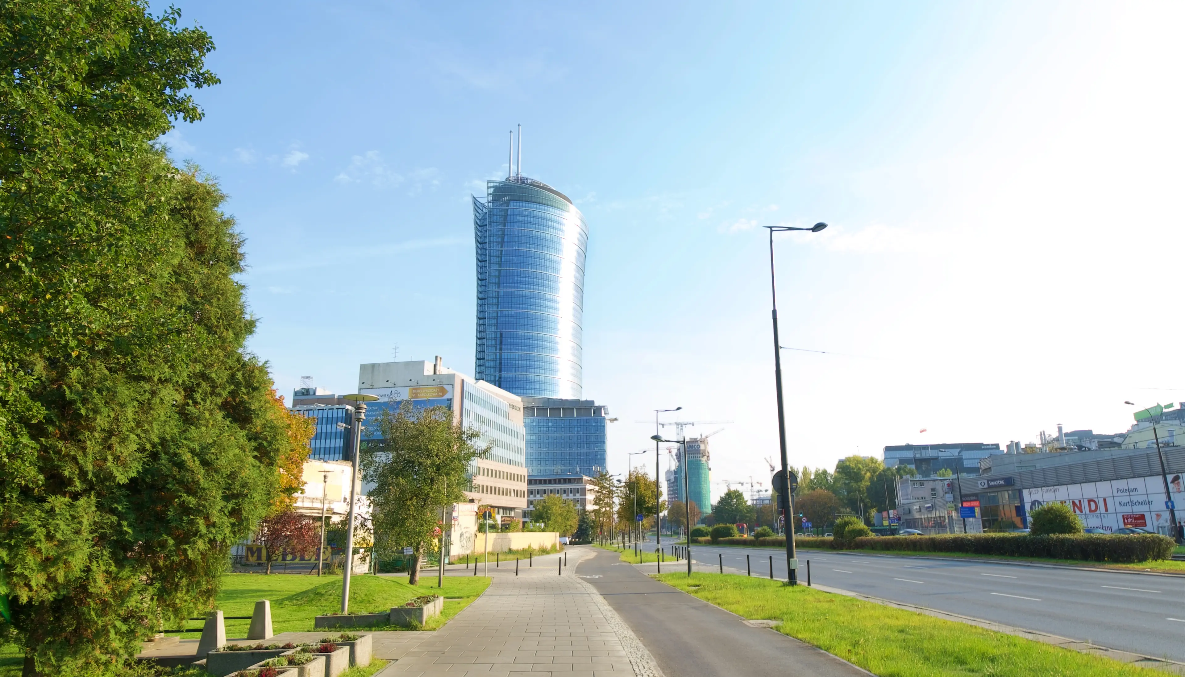 myhive Warsaw Spire Budynek A - Wieża, Europejski 1, Warszawa, Wola