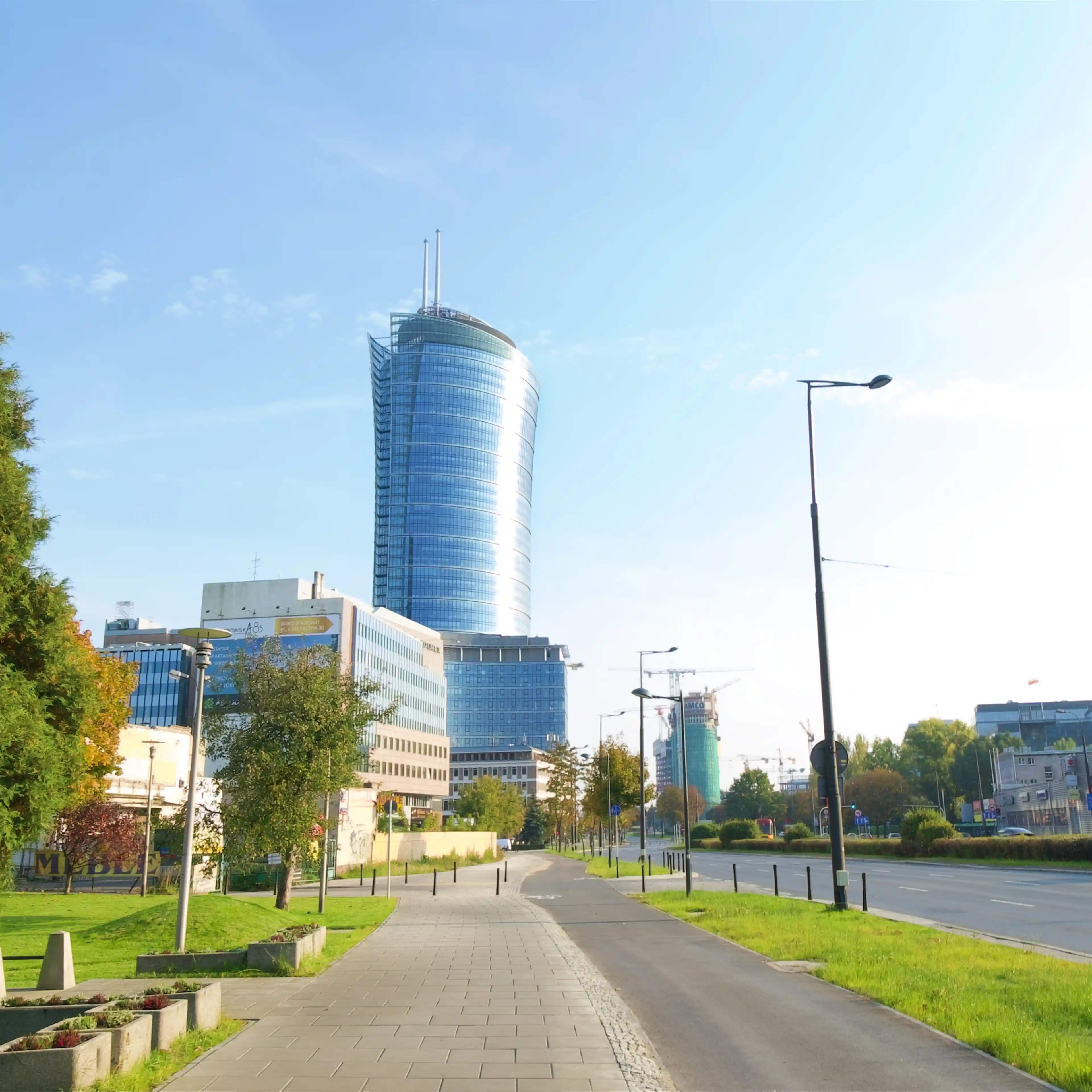myhive Warsaw Spire Budynek A - Wieża, Europejski 1, Warsaw, Wola