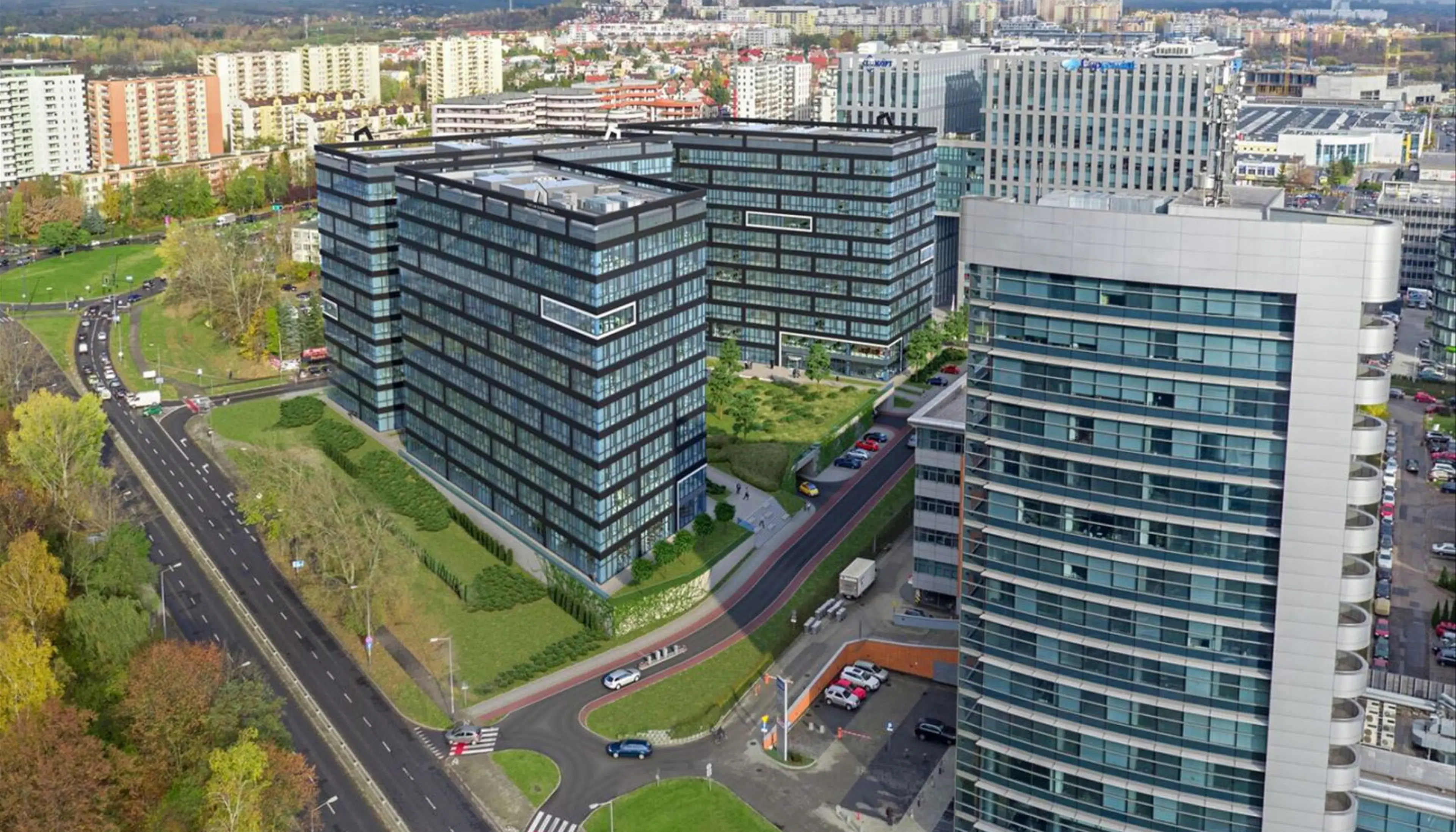 TERTIUM BUSINESS PARK C, Lublańska 34, Kraków, Północny Wschód