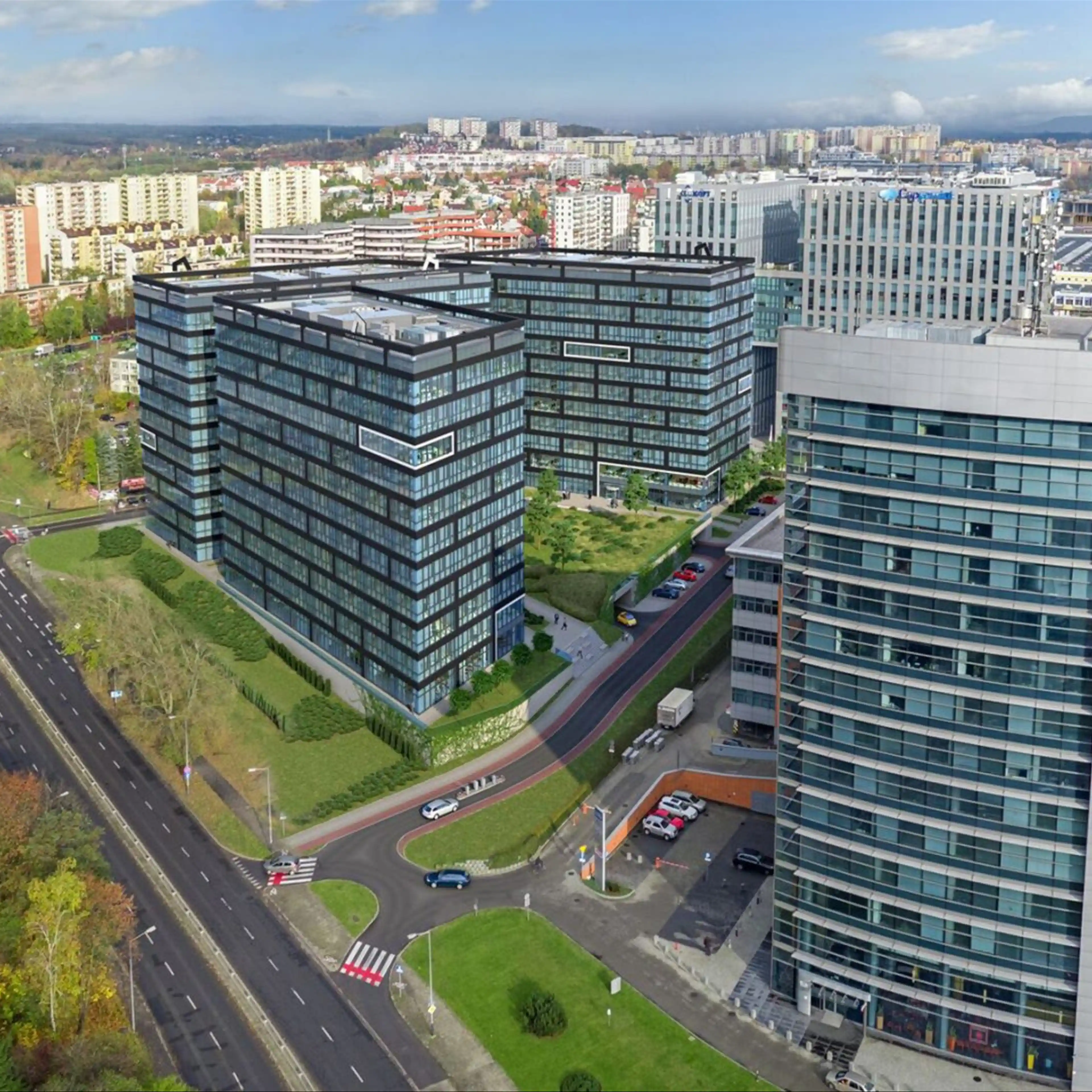 TERTIUM BUSINESS PARK C, Lublańska 34, Krakow, Północny Wschód