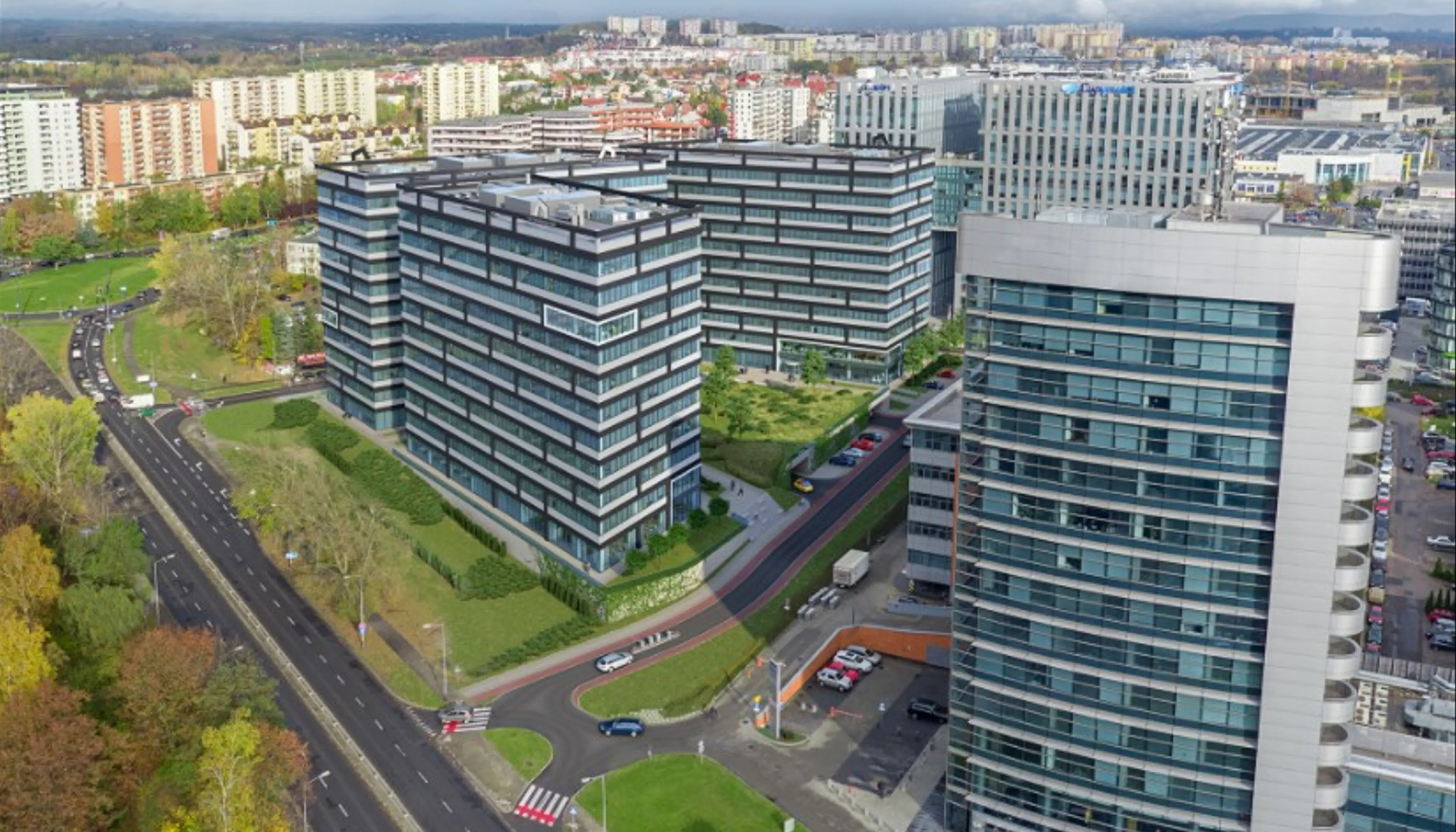 TERTIUM BUSINESS PARK A, Lublańska 34, Kraków, Północny Wschód