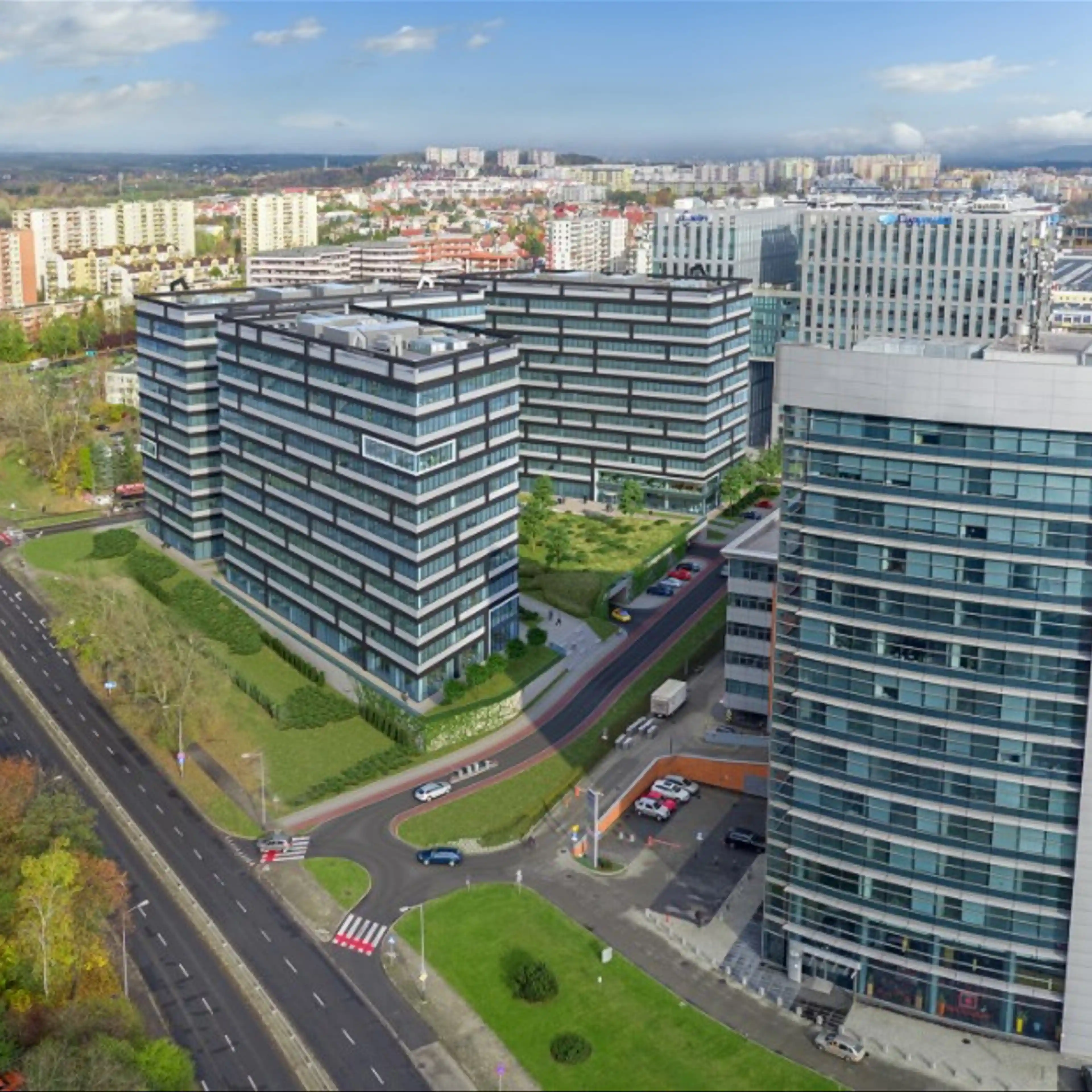 TERTIUM BUSINESS PARK A, Lublańska 34, Kraków, Północny Wschód