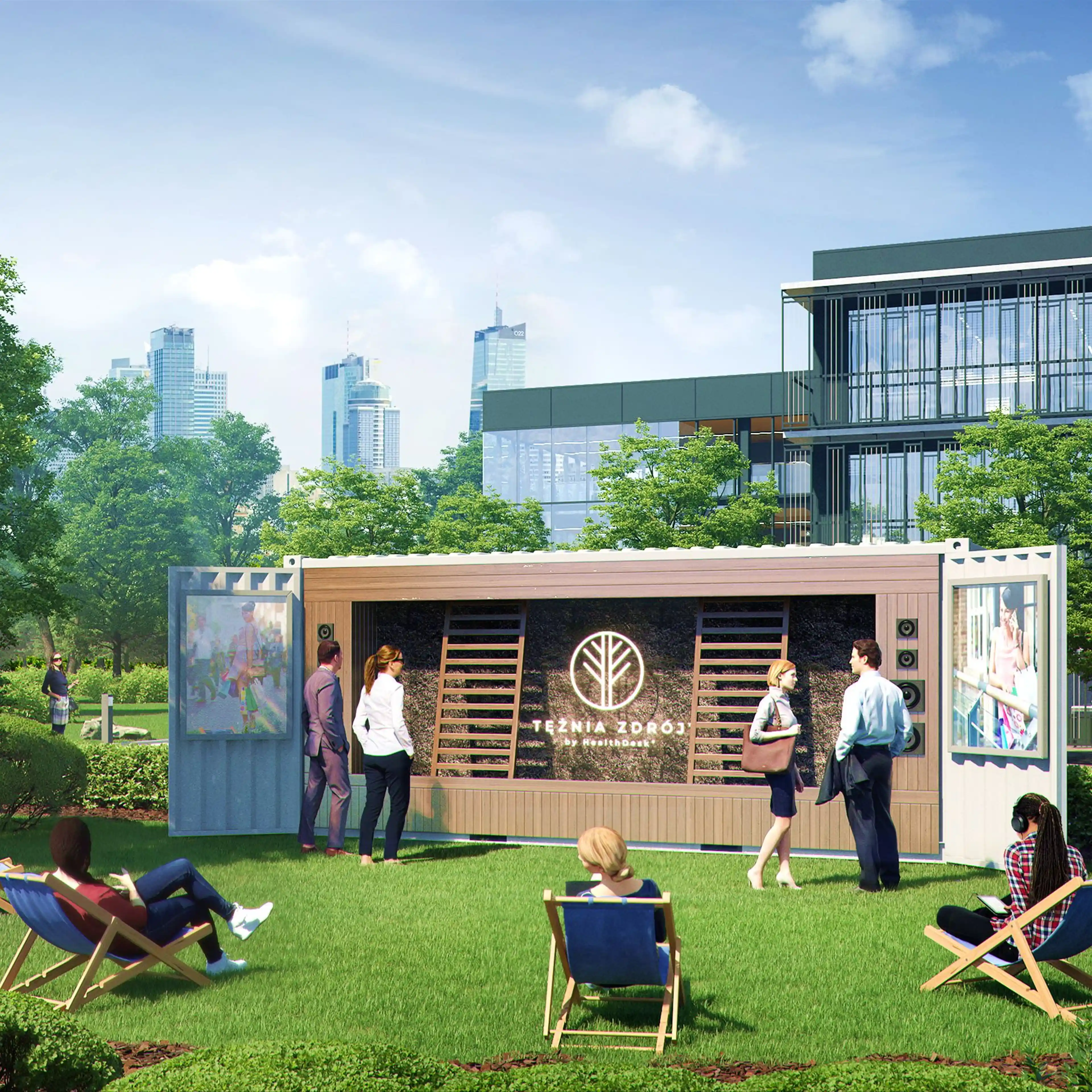 myhive Mokotów One, Wołoska 5, Warsaw, Mokotów