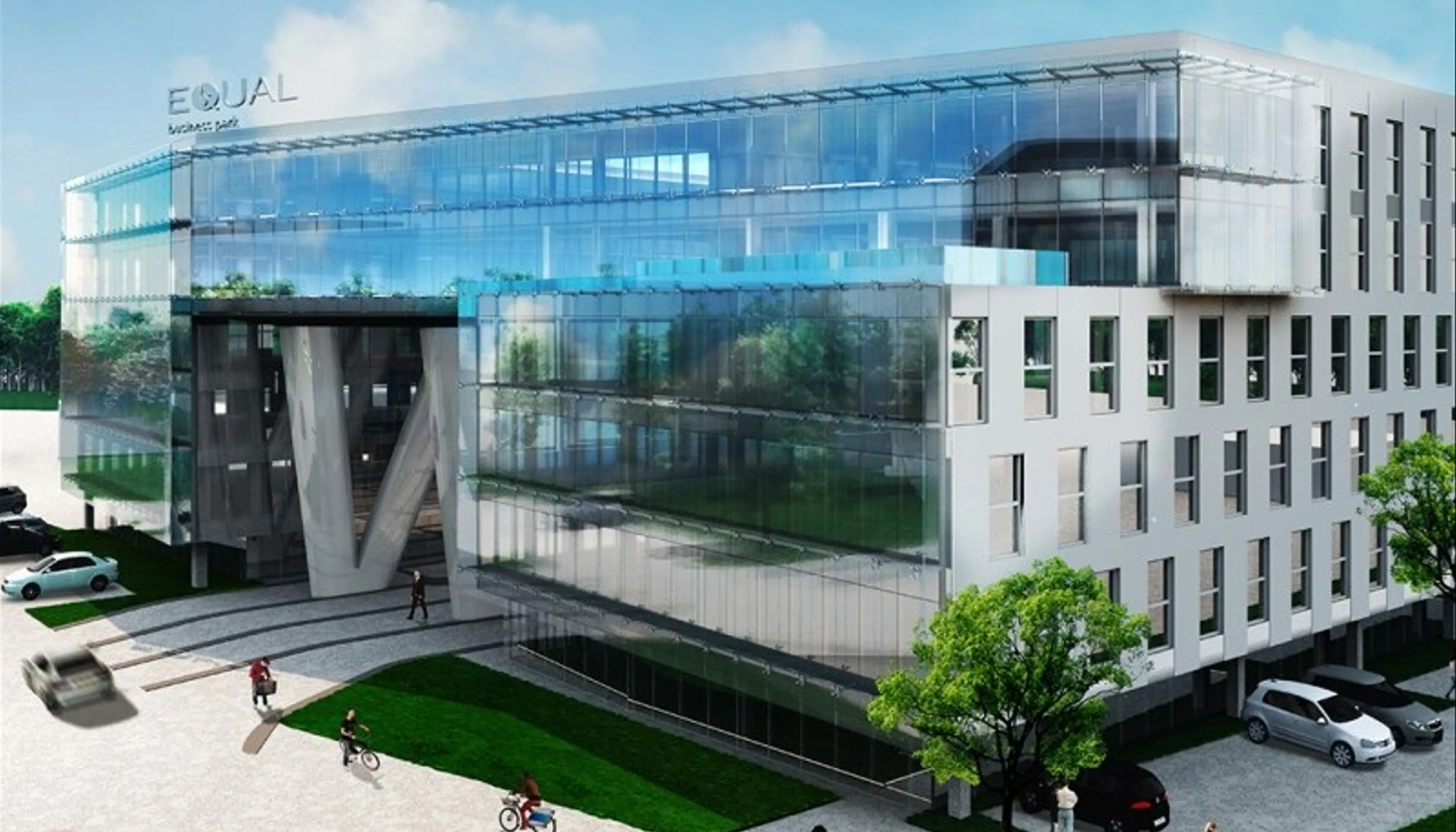 Equal Business Park budynek B - Biura serwisowane, Wielicka 28B, Kraków, Południe