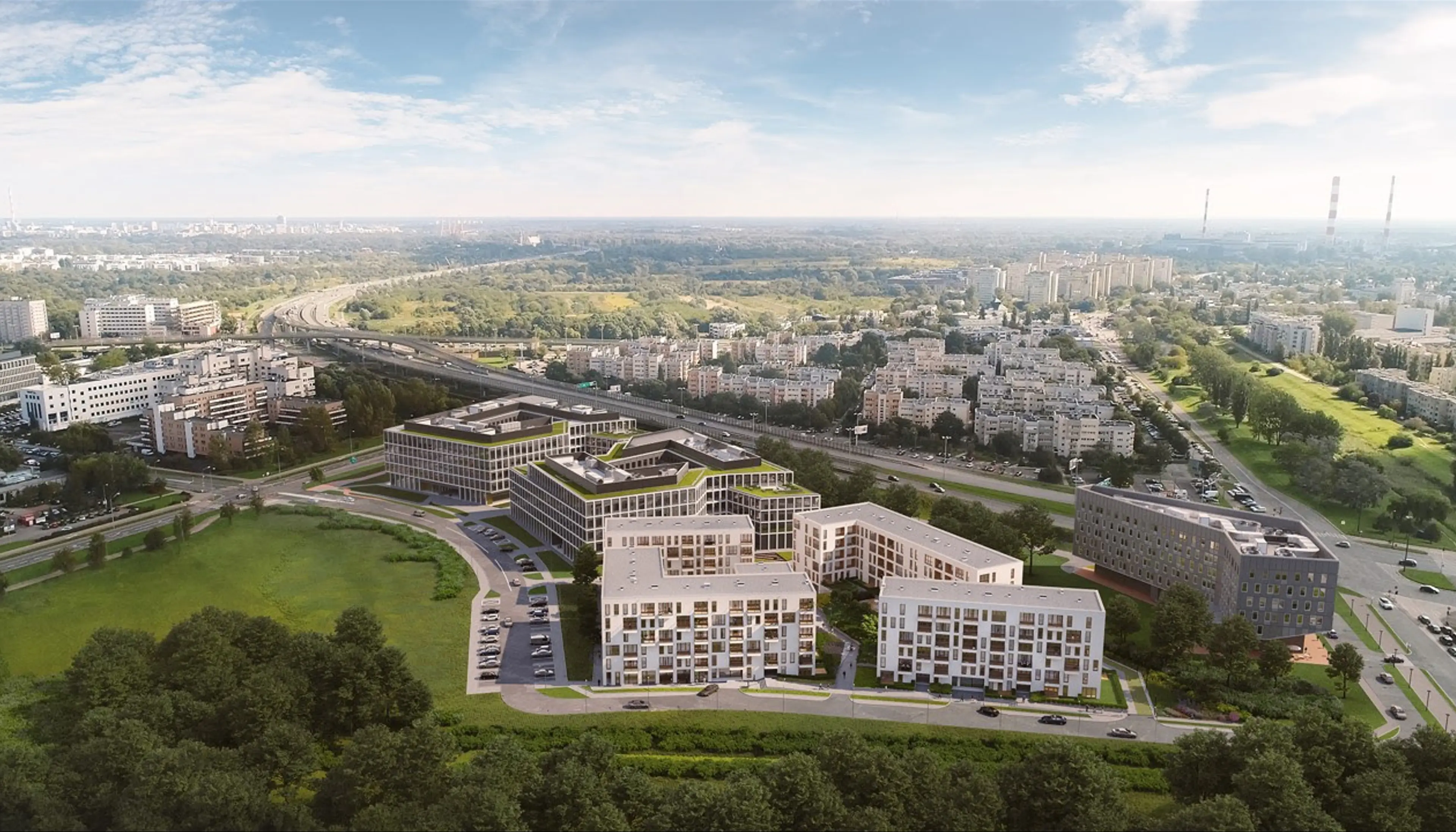 Moje Miejsce - budynek 2, Józefa Piusa Dziekońskiego 1, Warszawa, Mokotów