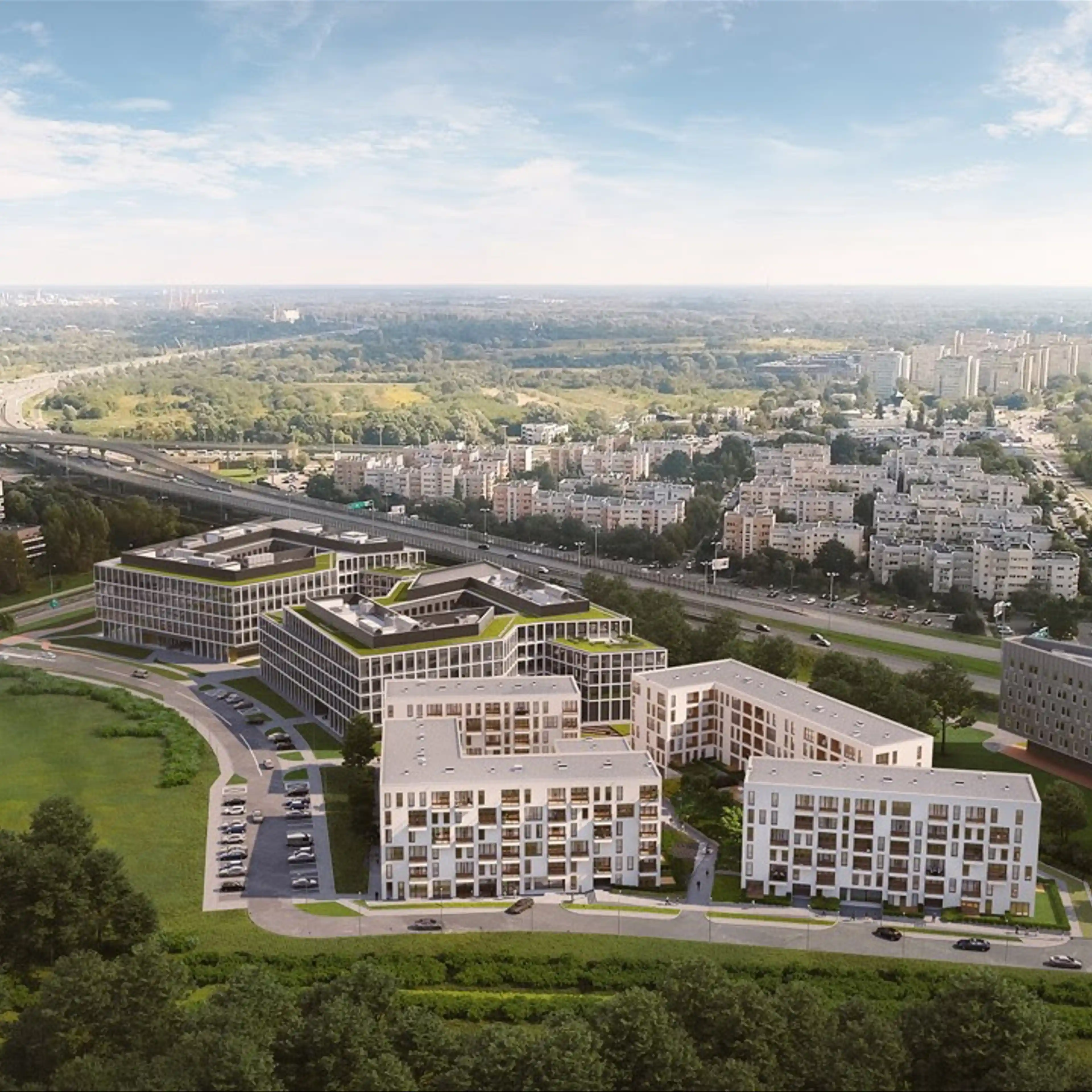 Moje Miejsce - budynek 2, Józefa Piusa Dziekońskiego 1, Warsaw, Mokotów