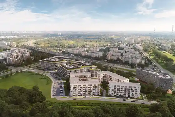 Moje Miejsce - Budynek 1, Józefa Piusa Dziekońskiego 1, Warsaw, Mokotów