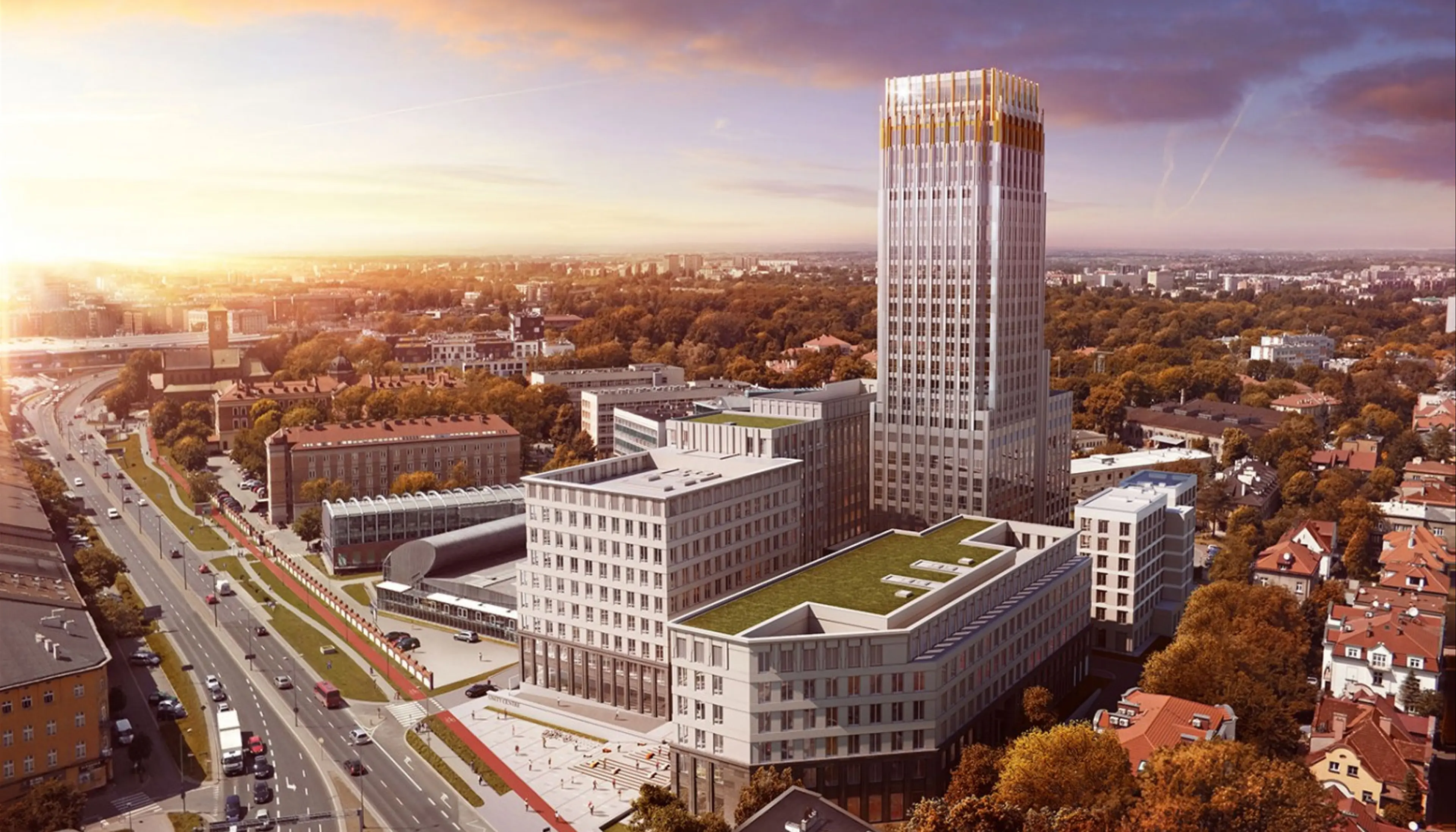 UNITY Square Two/ University Office, Lubomirskiego 4C, Krakow, Śródmieście