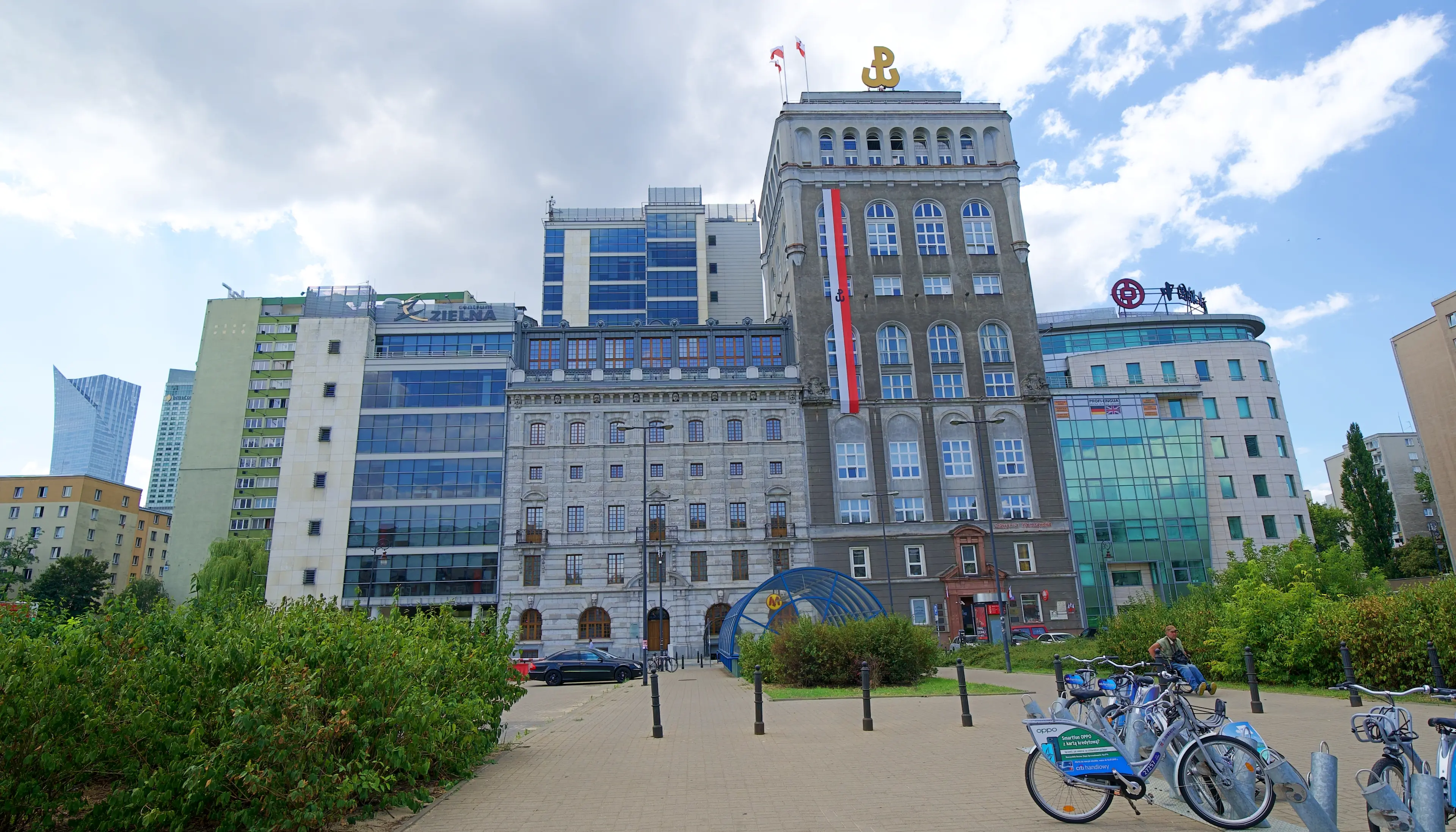 Centrum Zielna - PAST-a, Zielna 37, Warszawa, Centrum