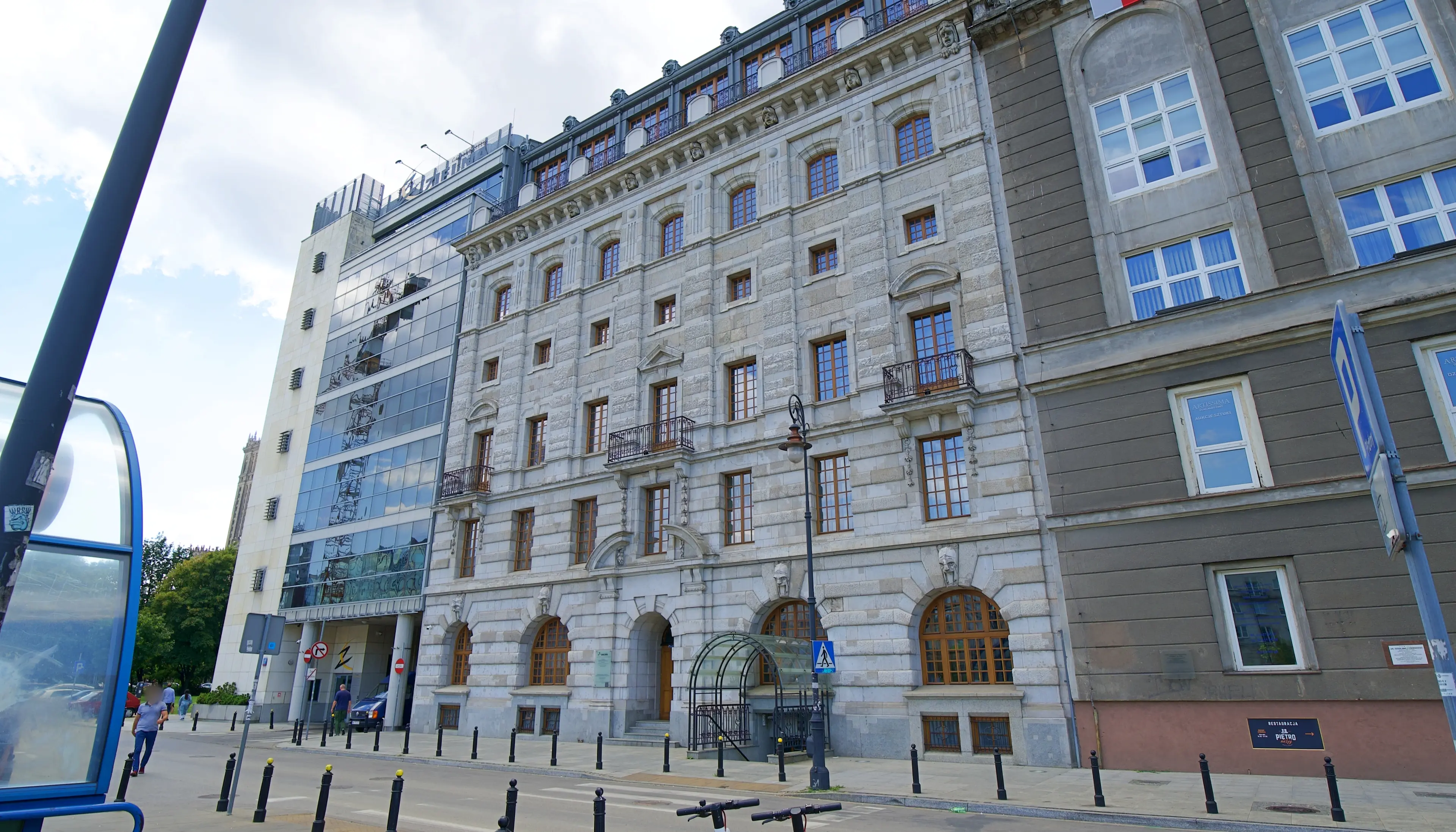 Centrum Zielna bud. C, Zielna 37, Warszawa, Centrum