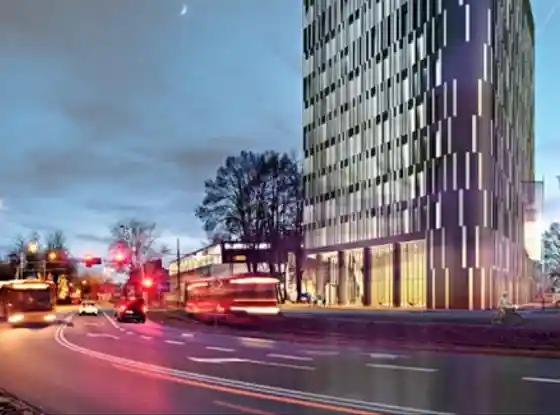 Katowicki biurowiec osiągnął docelową wysokość. DL Tower będzie mierzył 55 metrów