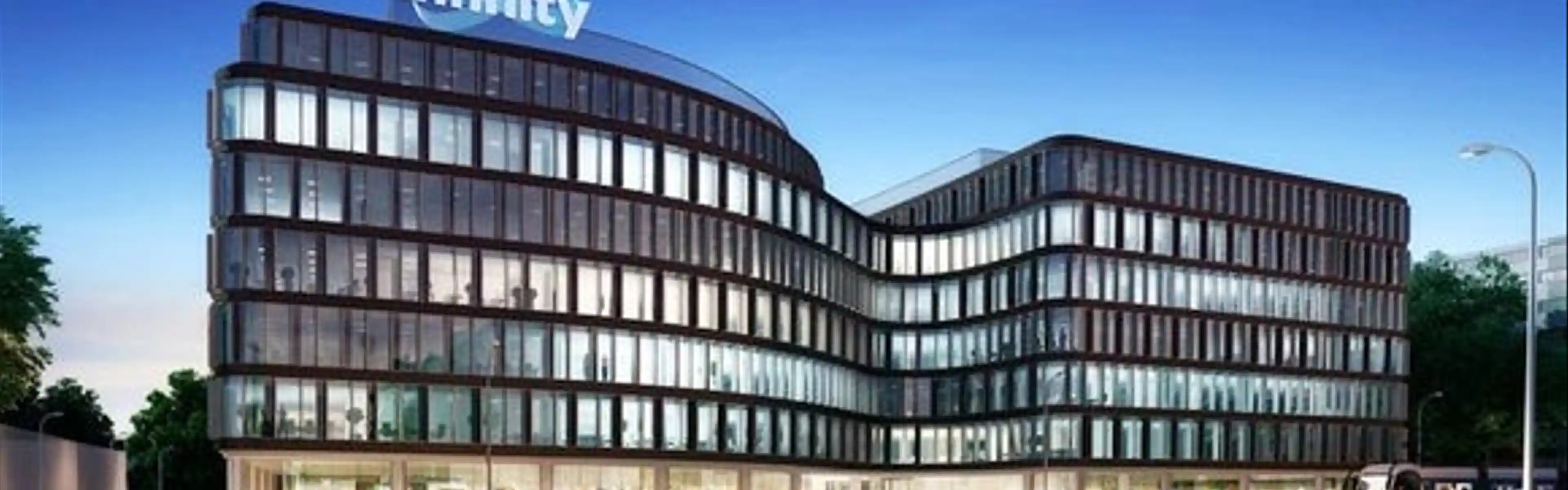We met the general contractor for the Infinity office building