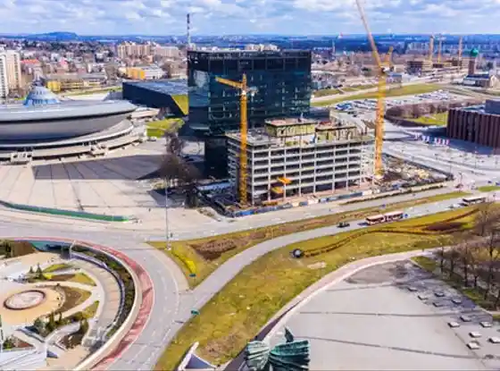 Około 10 000 mkw. powierzchni zajmie nowa siedziba PwC w biurowcu .KTW II