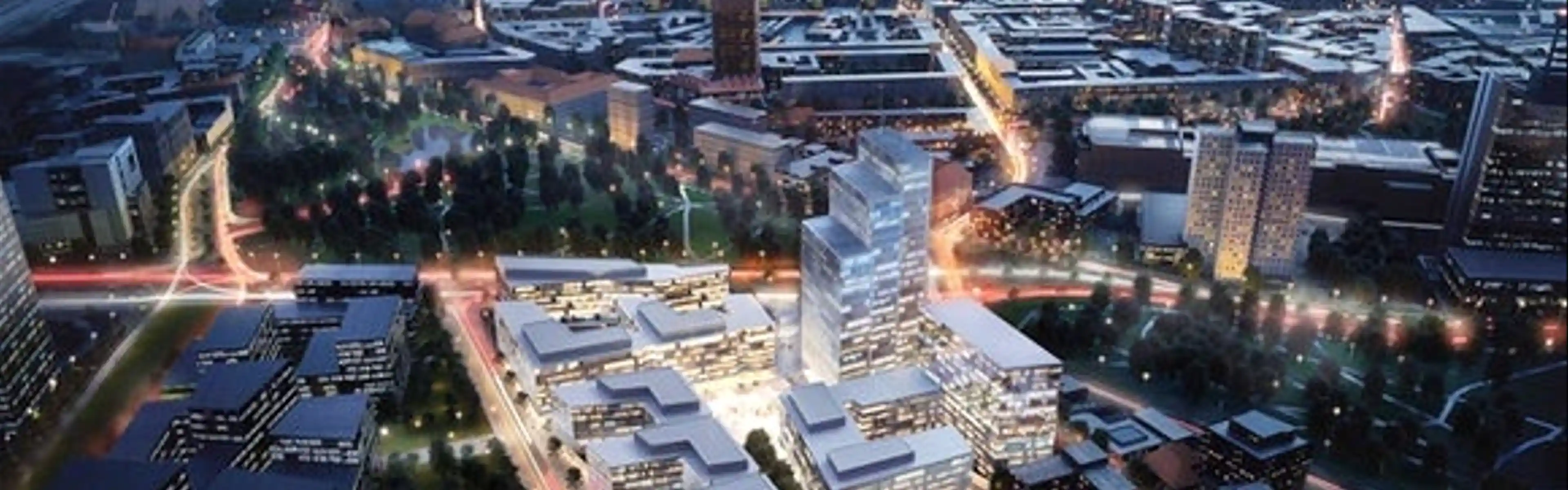Construction of the next office building of the New Market complex begins