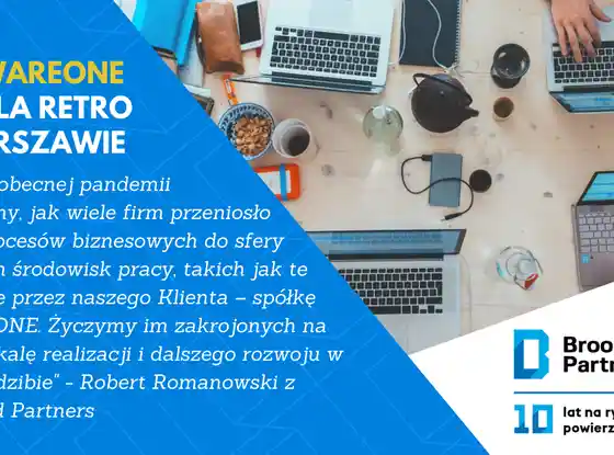 SoftwareONE przenosi siedzibę z warszawskiego Centrum na Wolę